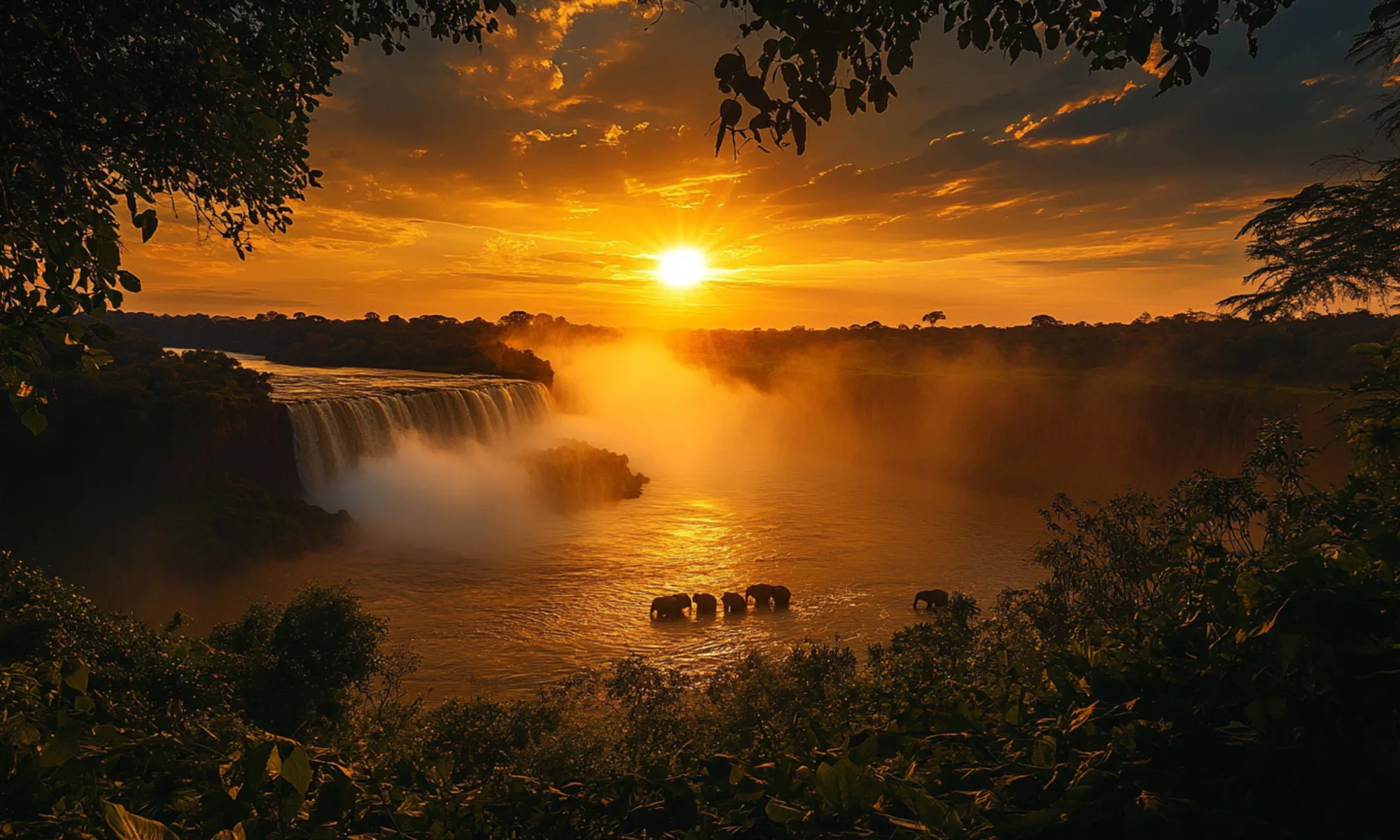 Zambia: scenic landmarks and nature
